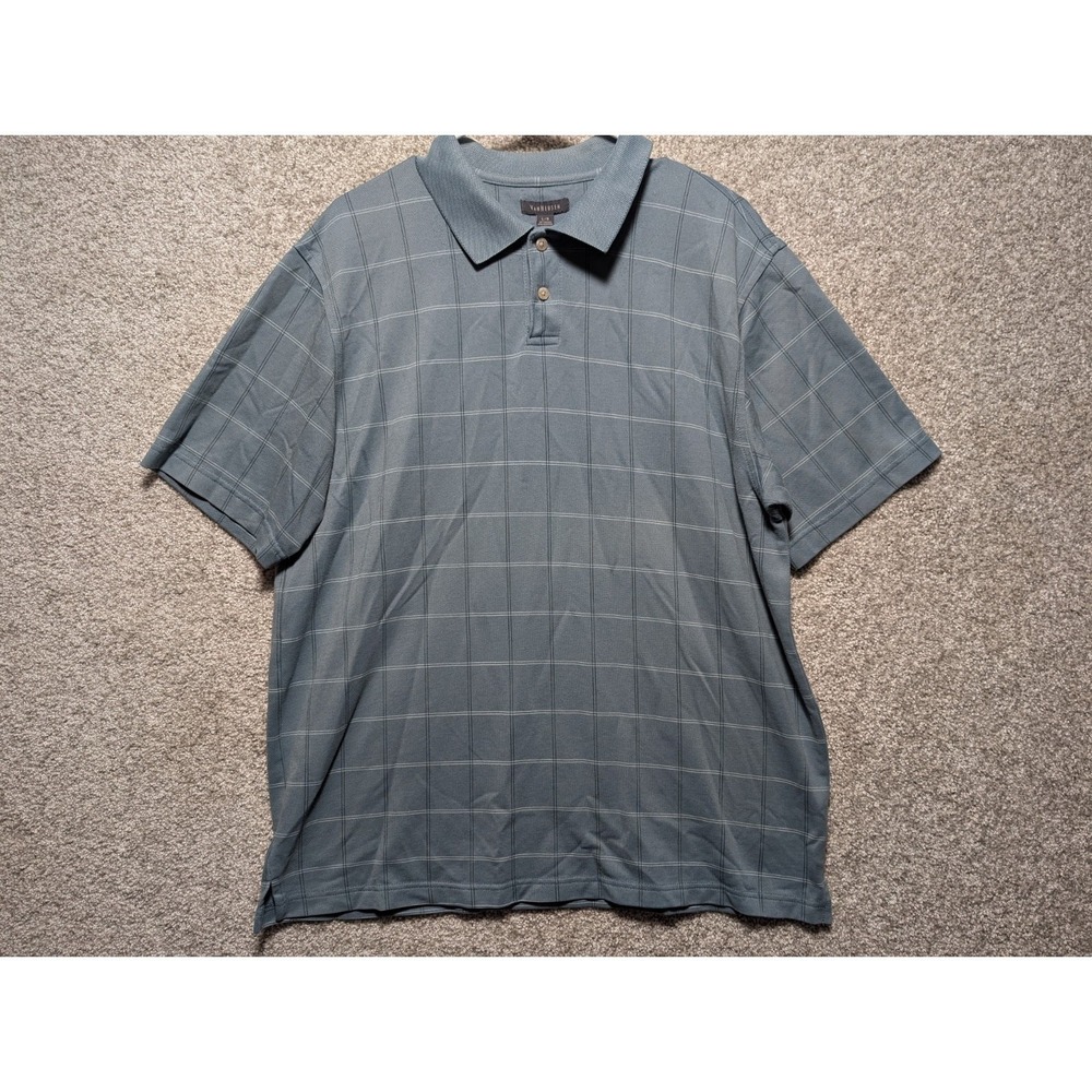 Van Heusen Flex Men's Short Sleeve Polo Size L Chest Golf